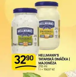 Flop HELLMANN'S TATARSKÁ OMÁČKA | MAJONÉZA nabídka