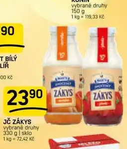 Flop JČ ZÁKYS vybrané druhy nabídka