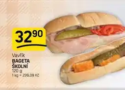 Flop BAGETA ŠKOLNÍ nabídka