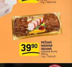 Flop PEČENÁ MASOVÁ SEKANÁ vybrané druhy nabídka