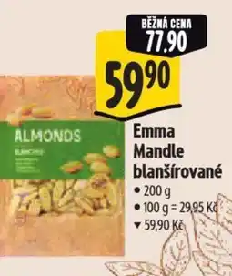 Albert Emma Mandle blanšírované nabídka