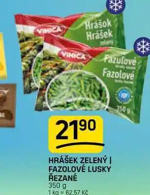 HRÁŠEK ZELENÝ | FAZOLOVÉ LUSKY ŘEZANÉ