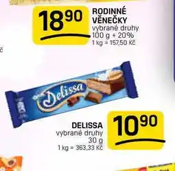 Flop DELISSA vybrané druhy nabídka
