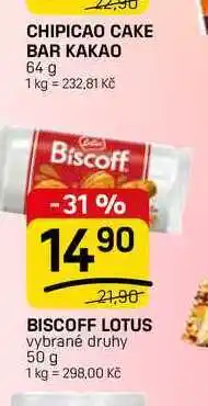 Flop BISCOFF LOTUS vybrané druhy nabídka