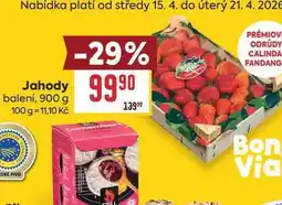 Billa Jahody balení nabídka