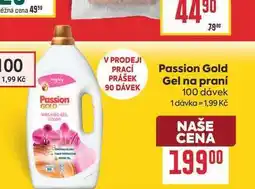 Billa Passion Gold Gel na praní 100 dávek nabídka
