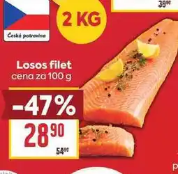 Billa Losos filet cena za nabídka