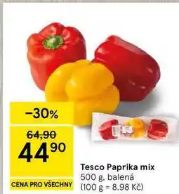 Tesco Tesco Paprika mix, 500 g, balená nabídka