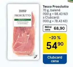 Tesco Tesco Prosciutto, 70 g, balené nabídka