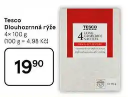 Tesco Tesco Dlouhozrnná rýže, 4× nabídka
