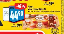 Albert Albert Vejce z podestýlky M 10 ks nabídka