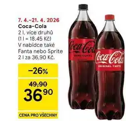 Tesco Coca-Cola nabídka