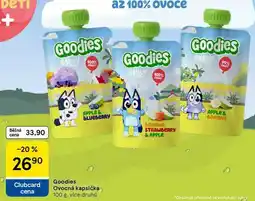 Tesco Goodies Ovocná kapsička nabídka