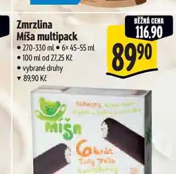Albert Zmrzlina Míša multipack 270-330 ml 6x45-55 ml nabídka