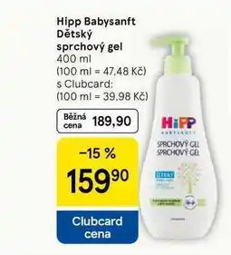 Tesco Hipp Babysanft Dětský sprchový gel nabídka