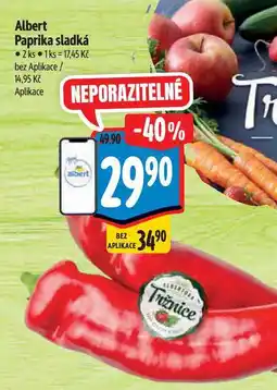 Albert Albert Paprika sladká 2 ks nabídka