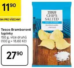Tesco Tesco Bramborové lupínky nabídka
