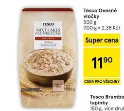 Tesco Tesco Ovesné vločky nabídka