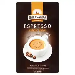 Albert Jihlavanka Espresso Mletá káva 250g nabídka
