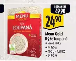 Albert Menu Gold Rýže loupaná varné sáčky 4× nabídka