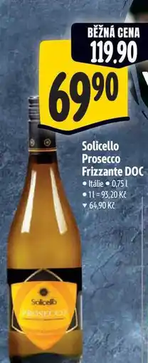 Albert Solicello Prosecco Frizzante DOC nabídka