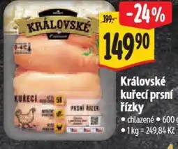 Albert Královské kuřecí prsní řízky nabídka