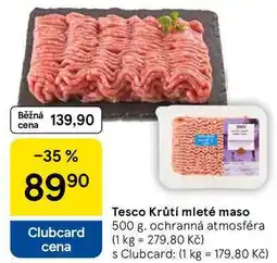 Tesco Tesco Krůtí mleté maso nabídka