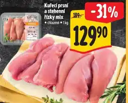 Albert Kuřecí prsní a stehenní řízky mix nabídka