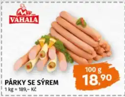 Terno Párky se sýrem nabídka