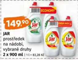 Terno JAR prostředek na nádobí vybrané druhy nabídka