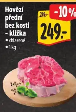 Albert Hovězí přední bez kosti - kližka nabídka