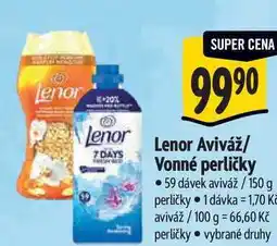 Albert Lenor Aviváž/ Vonné perličky 59 dávek aviváž / 150 g perličky nabídka