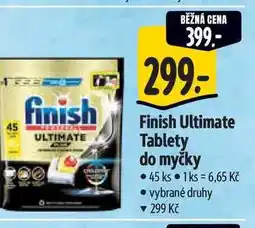 Albert Finish Ultimate Tablety do myčky 45 ks nabídka