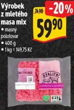 Albert Výrobek z mletého masa mix nabídka