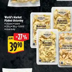Albert World's Market Plněné těstoviny nabídka