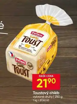 Hruška Penam Chléb toustový světlý nabídka