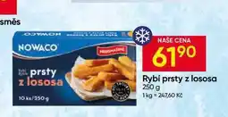 Hruška NOWACO prsty z lososa 10ks/250g nabídka