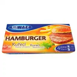 Hruška Nowaco Kuřecí hamburger 280g nabídka
