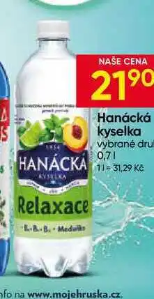 Hruška Hanácká kyselka vybrané druhy nabídka