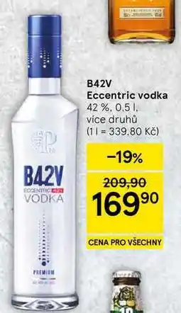 Tesco B42V Eccentric vodka 42 % nabídka