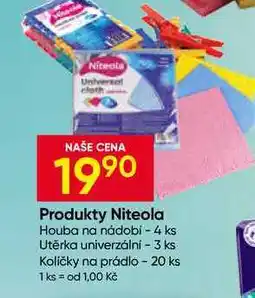 Hruška Niteola Houba na nádobí - 4 ks nabídka