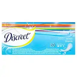 Hruška Discreet Deo multiform ocean breeze tenké intimky pro každý den s vůní oceánu 20 ks nabídka