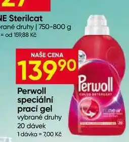 Hruška Perwoll speciální prací gel vybrané druhy 20 dávek nabídka