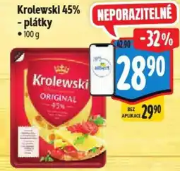 Albert Krolewski 45% - plátky nabídka
