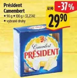 Albert Président Camembert nabídka