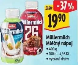 Albert Müllermilch Mléčný nápoj nabídka