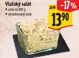 Albert Vlašský salát nabídka