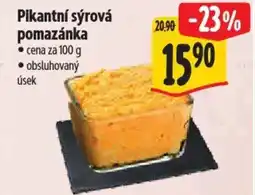 Albert Pikantní sýrová pomazánka nabídka