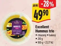 Albert Excellent Hummus trio nabídka