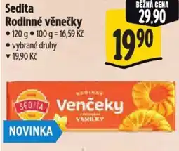 Albert Sedita Rodinné věnečky nabídka